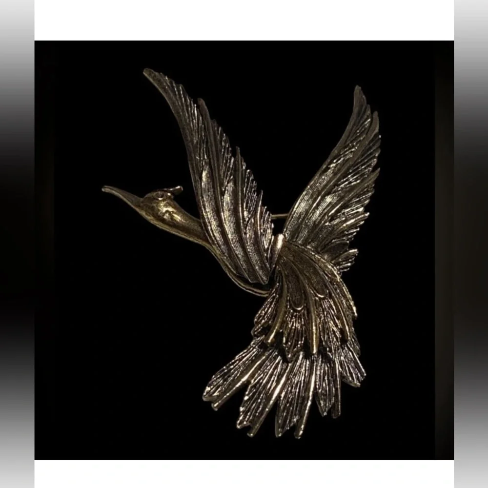 Vintage Signed ART Arthur Pepper Bird Brooch #7047 - Picture 4 of 8